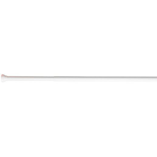 Dušo užuolaidų strypas Magic 125-220cm baltas aliuminis kaina ir informacija | Vonios kambario aksesuarai | pigu.lt