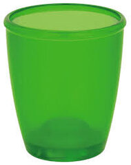 Чаша для зубной щетки Toronto green plastic цена и информация | Аксессуары для ванной комнаты | pigu.lt