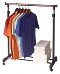 Подставка-вешалка для одежды Deluxe 43x88x98-175см цена и информация | Вешалки и мешки для одежды | pigu.lt