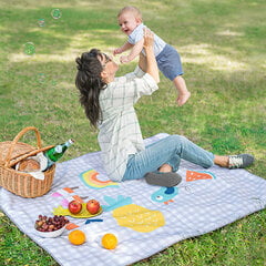 Lavinamasis kilimėlis laukui Taf Toys Outdoors Toys Multicolor 140 x 115 cm kaina ir informacija | Lavinimo kilimėliai | pigu.lt