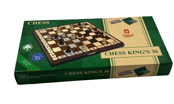 Šachmatai KING'S 36 цена и информация | Stalo žaidimai, galvosūkiai | pigu.lt