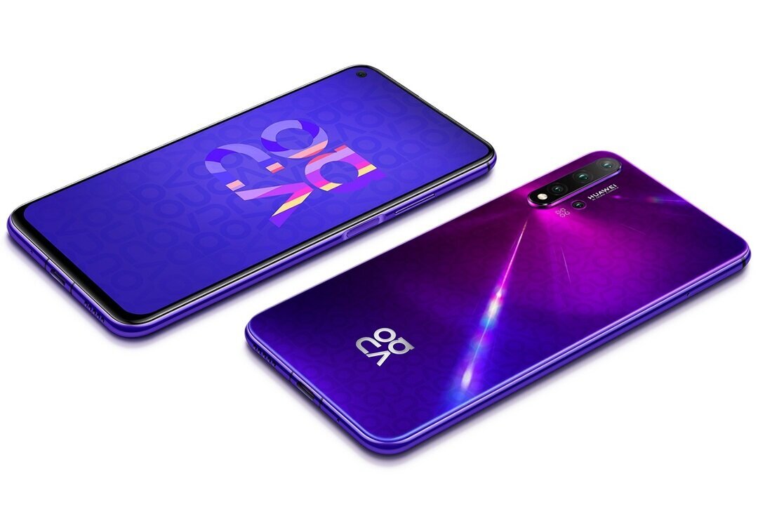 Huawei Nova 5T Dual-Sim 128 GB Midsummer Purple kaina ir informacija | Mobilieji telefonai | pigu.lt