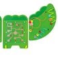 Daugiafunkcinis medinis pakabinamas sieninis žaidimas – Krokodilas kaina ir informacija | Žaislai kūdikiams | pigu.lt