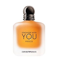 Туалетная вода Emporio Armani Stronger With You Freeze EDT для мужчин 100 мл цена и информация | Мужские духи | pigu.lt