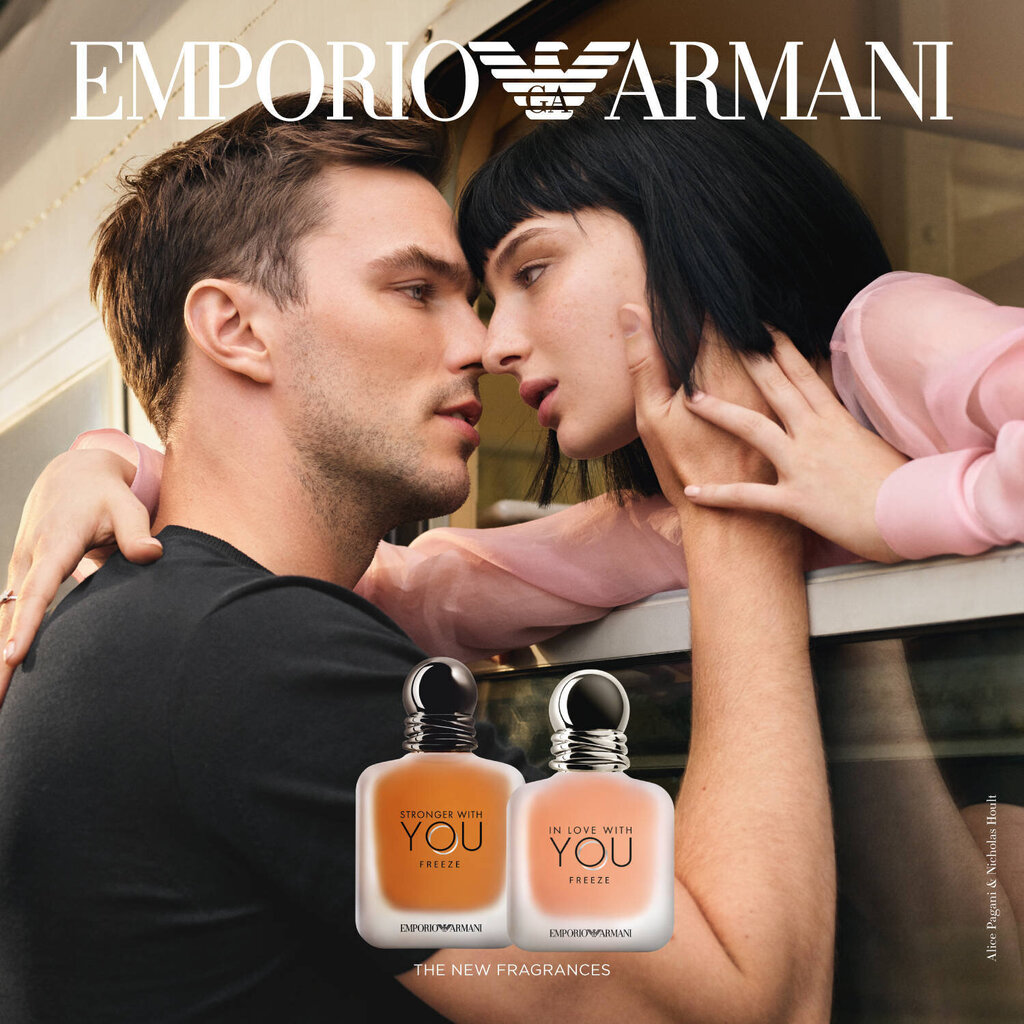 Tualetinis vanduo Giorgio Armani Stronger With You Freeze EDT vyrams 50 ml kaina ir informacija | Kvepalai vyrams | pigu.lt