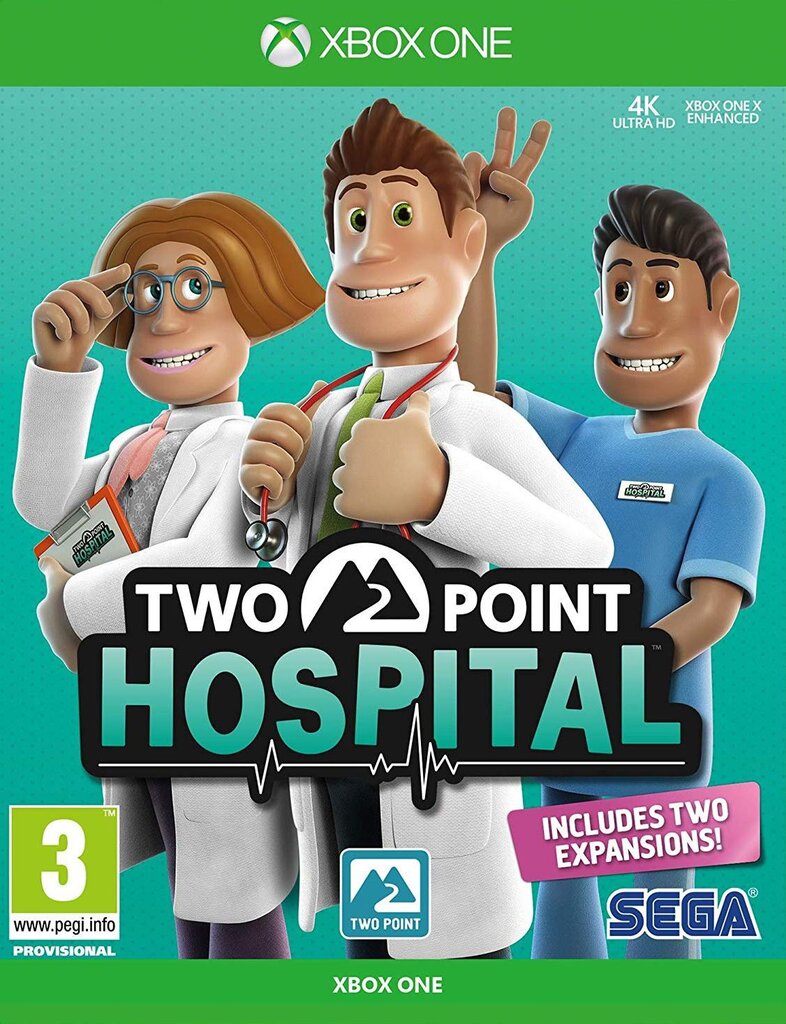 Two Point Hospital, Xbox One kaina ir informacija | Kompiuteriniai žaidimai | pigu.lt
