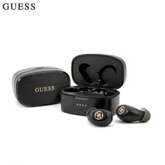 Беспроводные наушники Guess GUTWSJL4GBK True Stereo Bluetooth 5.0 Hi-Fi с HD Микр. и зарядным чехлом, черные цена и информация | Guess Компьютерная техника | pigu.lt