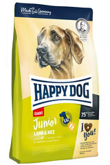 Happy Dog Junior Giant su ėriena ir ryžiais, 15 kg kaina ir informacija | Sausas maistas šunims | pigu.lt