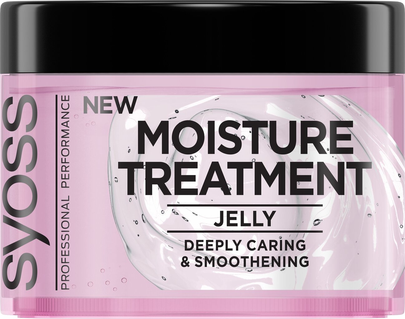 Giliai iš vidaus puoselėjanti atkuriamoji priemonė plaukams Syoss "Moisture Jelly" 200 ml цена и информация | Priemonės plaukų stiprinimui | pigu.lt