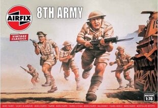 Фигурки солдат Airfix WWII 8th Army цена и информация | Игрушки для мальчиков | pigu.lt