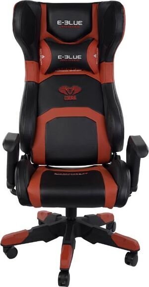 Žaidimų kėdė E-Blue Cobra Racing Bluetooth, juoda/raudona kaina ir informacija | Biuro kėdės | pigu.lt
