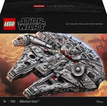 75192 LEGO® Star Wars Millennium Falcon kaina ir informacija | Konstruktoriai ir kaladėlės | pigu.lt