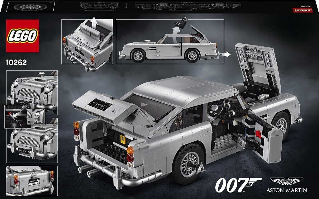 10262 LEGO® Creator Expert James Bond Aston Martin DB5 цена и информация | Konstruktoriai ir kaladėlės | pigu.lt