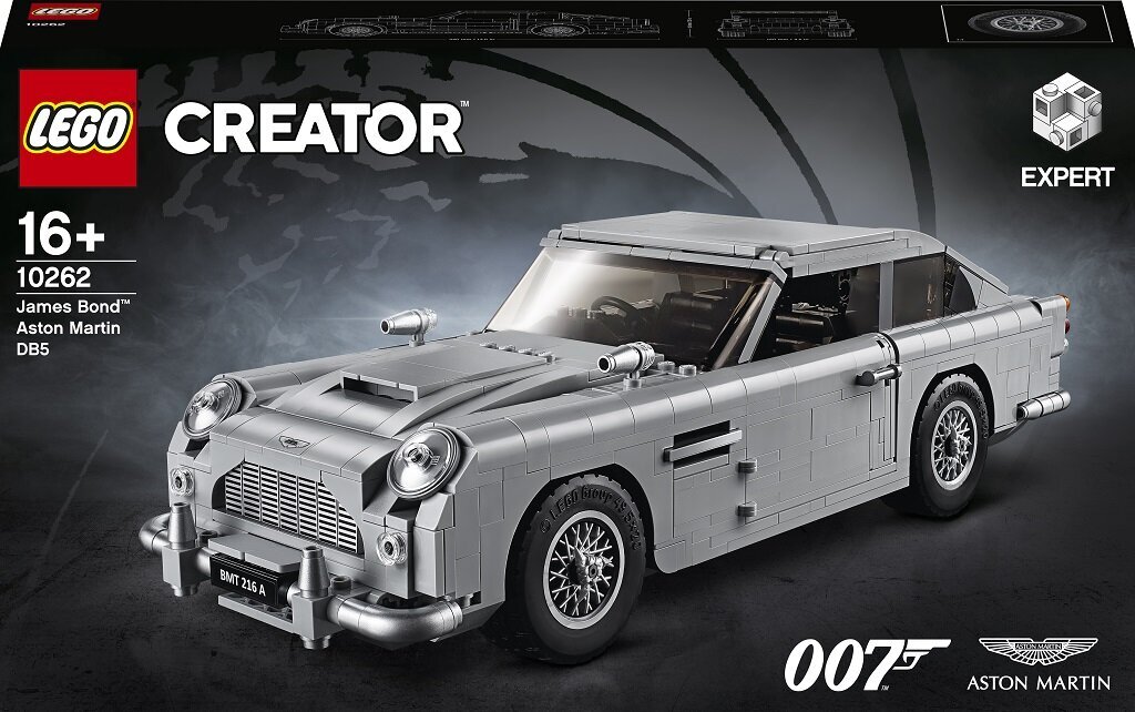 10262 LEGO® Creator Expert James Bond Aston Martin DB5 цена и информация | Konstruktoriai ir kaladėlės | pigu.lt