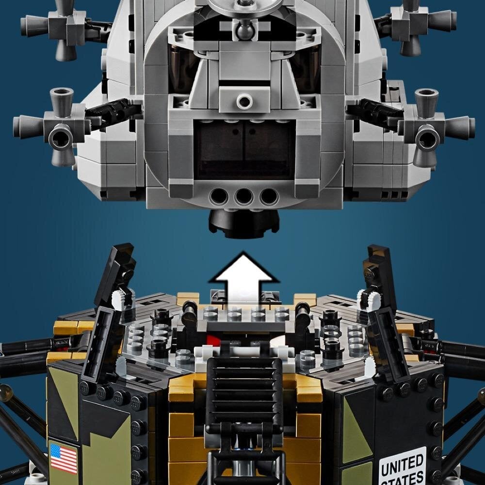 10266 LEGO® Creator Expert NASA Apollo 11 Lunar Lander цена и информация | Konstruktoriai ir kaladėlės | pigu.lt