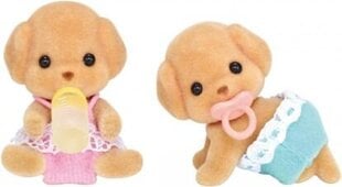 Фигурки Epoch Sylvanian Families Toy Близнецы-пудели 5261 цена и информация | Игрушки для девочек | pigu.lt