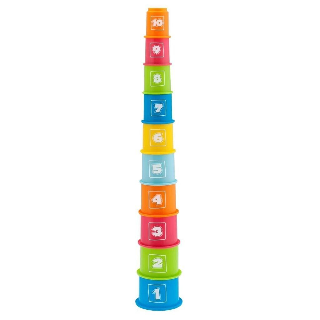 Indelių bokštas su skaičiais Chicco kaina ir informacija | Žaislai kūdikiams | pigu.lt