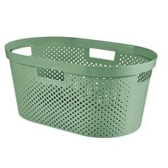 Infinity Recycled skalbinių krepšys, žalias kaina ir informacija | Daiktadėžės | pigu.lt