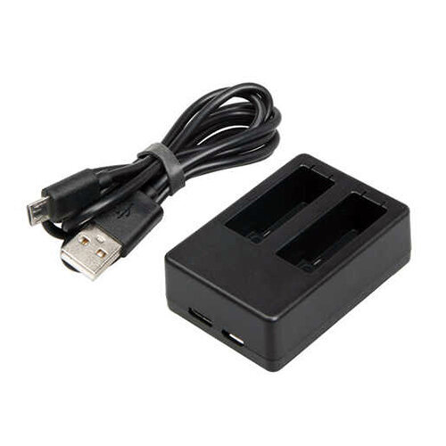 Dvigubas USB kroviklis SPCC1B GoPro Max kaina ir informacija | Akumuliatoriai vaizdo kameroms | pigu.lt