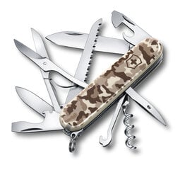 Lenktinis peilis Victorinox Huntsman Camouflage kaina ir informacija | Turistiniai peiliai, daugiafunkciniai įrankiai | pigu.lt