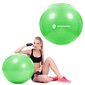 Gimnastikos kamuolys Springos 65cm, žalias kaina ir informacija | Gimnastikos kamuoliai | pigu.lt