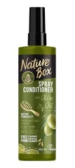 Nature Box спрей-кондиционер Olive Oil 200 ml цена и информация | Бальзамы, кондиционеры | pigu.lt