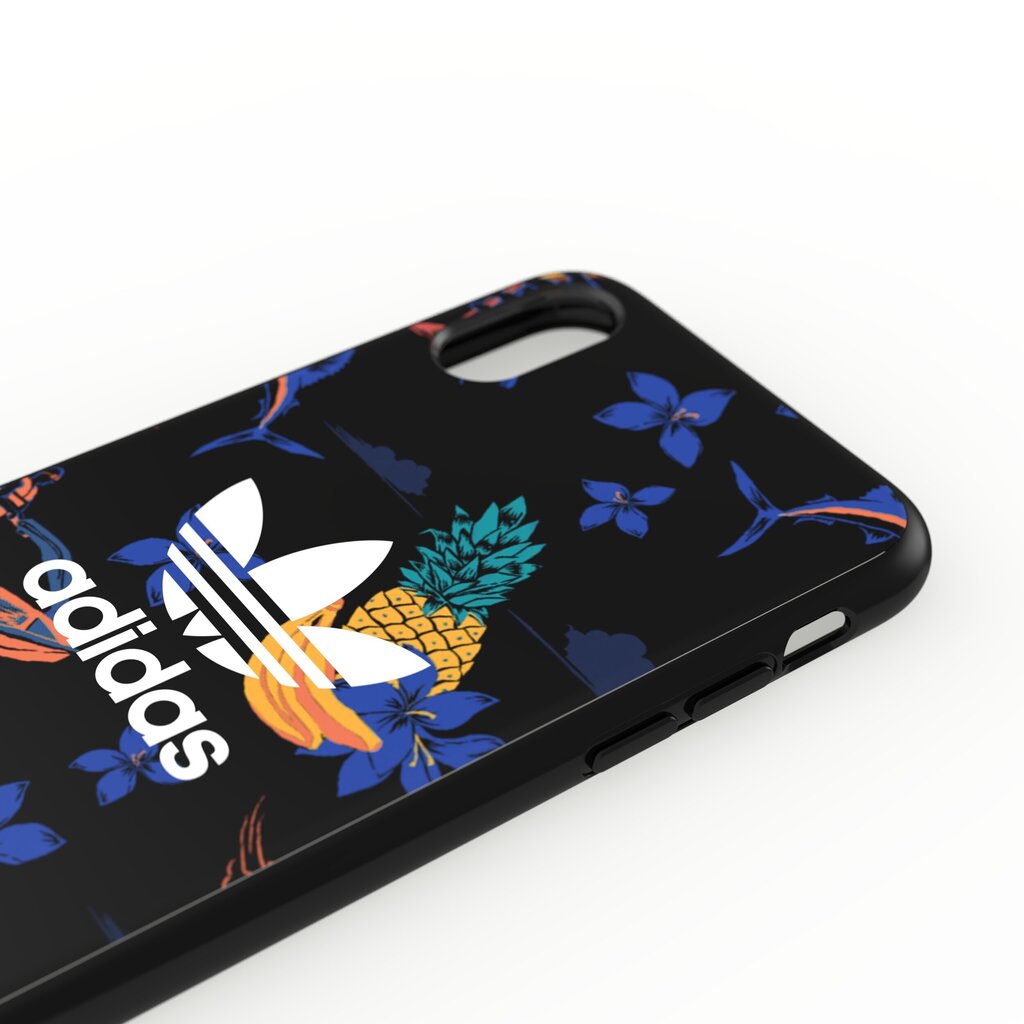 Dėklas Adidas skirtas iPhone X / Xs, juoda цена и информация | Telefono dėklai | pigu.lt