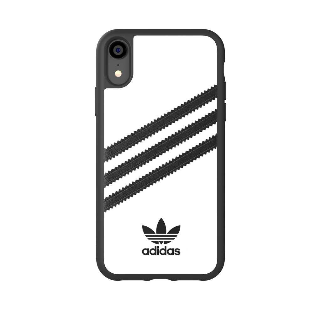 Dėklas Adidas skirtas iPhone XR, balta цена и информация | Telefono dėklai | pigu.lt