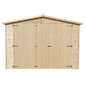 Medinis garažas Timbela M101 kaina ir informacija | Sodo nameliai, malkinės, pastogės | pigu.lt