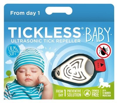 Ультразвуковая подвеска TickLess Baby от клещей и блох для малышей цена и информация | Средства от комаров и клещей | pigu.lt
