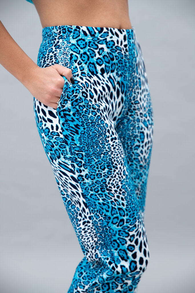 Moteriškos kelnės "Leopard" kaina ir informacija | Naktiniai, pižamos moterims | pigu.lt