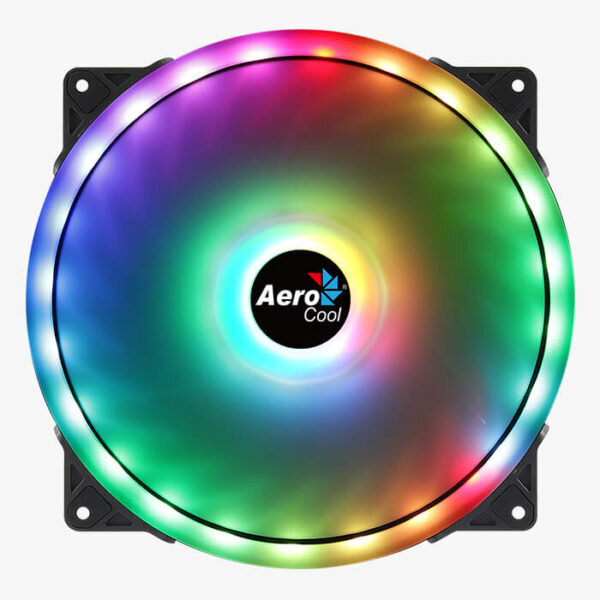 AeroCool Duo 20 200mm ARGB цена и информация | Kompiuterių ventiliatoriai | pigu.lt