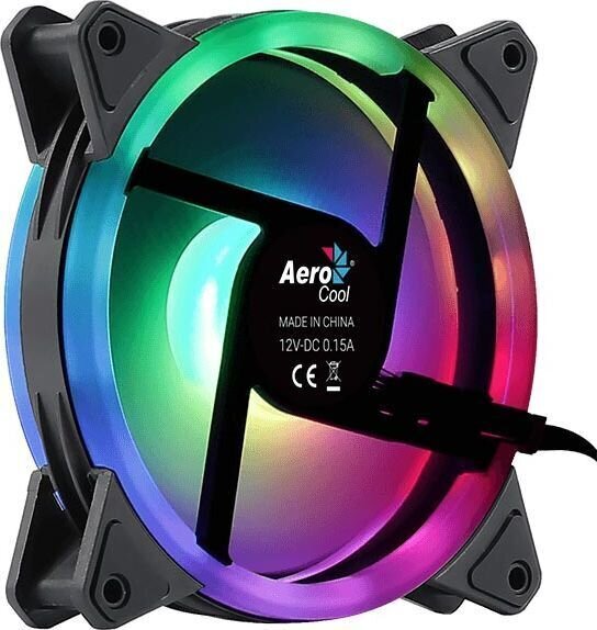 Aerocool Pgs Duo 14 Argb kaina ir informacija | Kompiuterių ventiliatoriai | pigu.lt