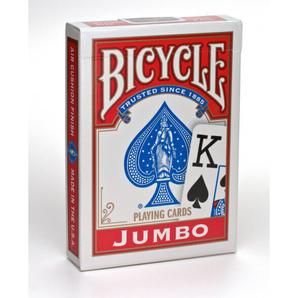 Pokerio kortos Bicycle Rider Jumbo kaina ir informacija | Azartiniai žaidimai, pokeris | pigu.lt