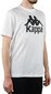 Marškinėliai vyrams Kappa Caspar 303910-11-0601, balti kaina ir informacija | Sportinė apranga vyrams | pigu.lt