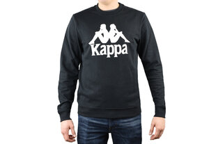 Джемпер для мужчин Kappa Sertum Rn Sweatshirt 703797-19-4006, черный цена и информация | Мужские толстовки | pigu.lt