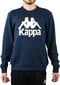 Džemperis vyrams Kappa Sertum Rn Sweatshirt 703797-821, mėlynas цена и информация | Džemperiai vyrams | pigu.lt