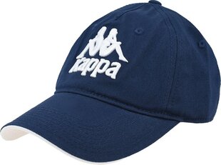 Кепка мужская Kappa Vendo Cap 707391-19-4024, синяя цена и информация | Мужские шарфы, шапки, перчатки | pigu.lt
