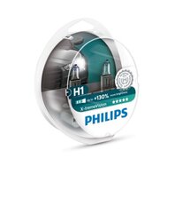 Automobilinė lemputė Philips X-tremeVision H1, +130%, 2VNT kaina ir informacija | Philips Elektros įranga | pigu.lt