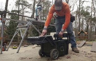 Ящик для инструмента на колесах Cantilever Mobile Cart Job Box цена и информация | Ящики для инструментов, держатели | pigu.lt