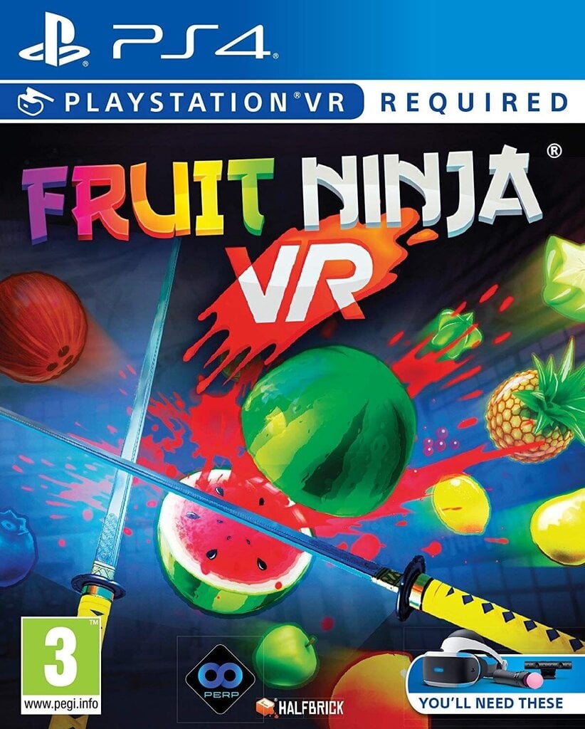 Fruit Ninja VR, PS4 kaina ir informacija | Kompiuteriniai žaidimai | pigu.lt