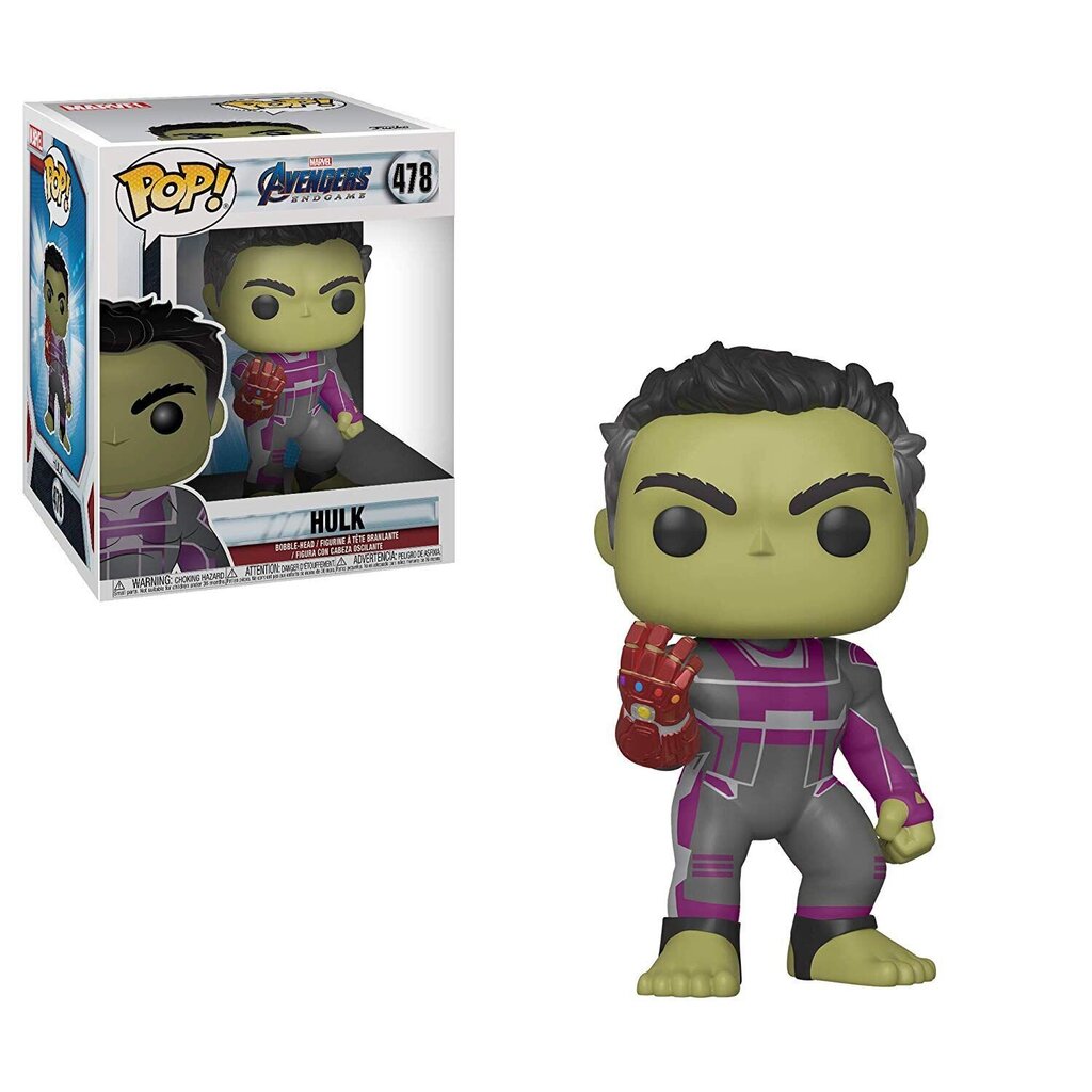 Funko POP! Marvel Avengers: Endgame - Hulk kaina ir informacija | Žaidėjų atributika | pigu.lt