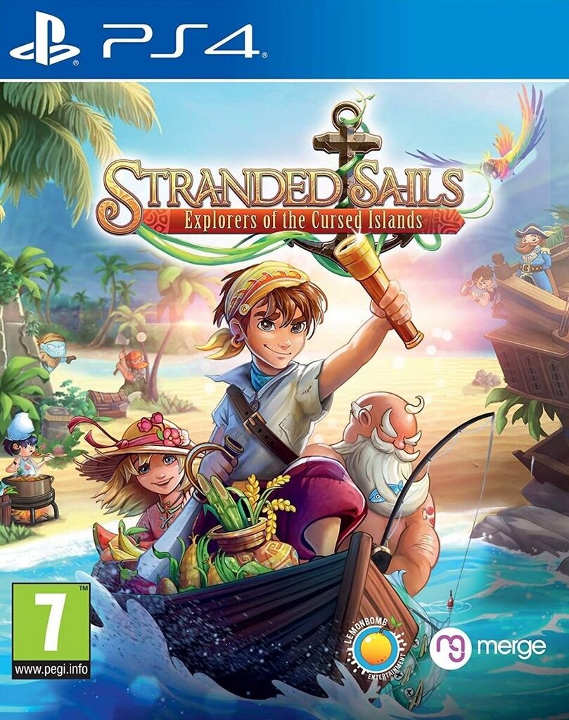 PS4 Stranded Sails: Explorers of the Cursed Islands kaina ir informacija | Kompiuteriniai žaidimai | pigu.lt