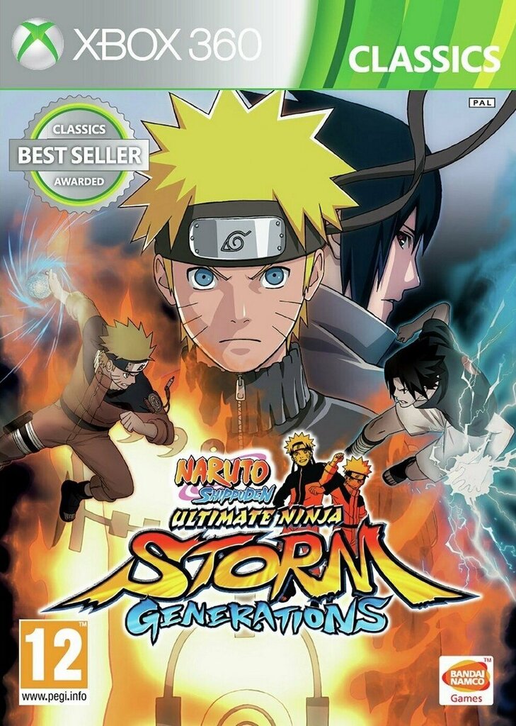 Xbox 360 Naruto Shippuden: Ultimate Ninja Storm Generations kaina ir informacija | Kompiuteriniai žaidimai | pigu.lt