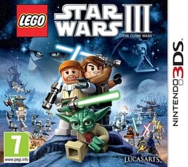 Lego Star Wars III: The Clone Wars, Nintendo 3DS kaina ir informacija | Kompiuteriniai žaidimai | pigu.lt
