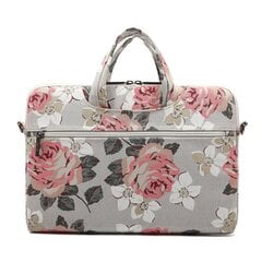 Canvaslife 15"-16" White rose цена и информация | Рюкзаки, сумки, чехлы для компьютеров | pigu.lt