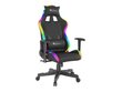 Žaidimų kėdė Genesis Trit 600 RGB su apšvietimu, juoda kaina ir informacija | Biuro kėdės | pigu.lt