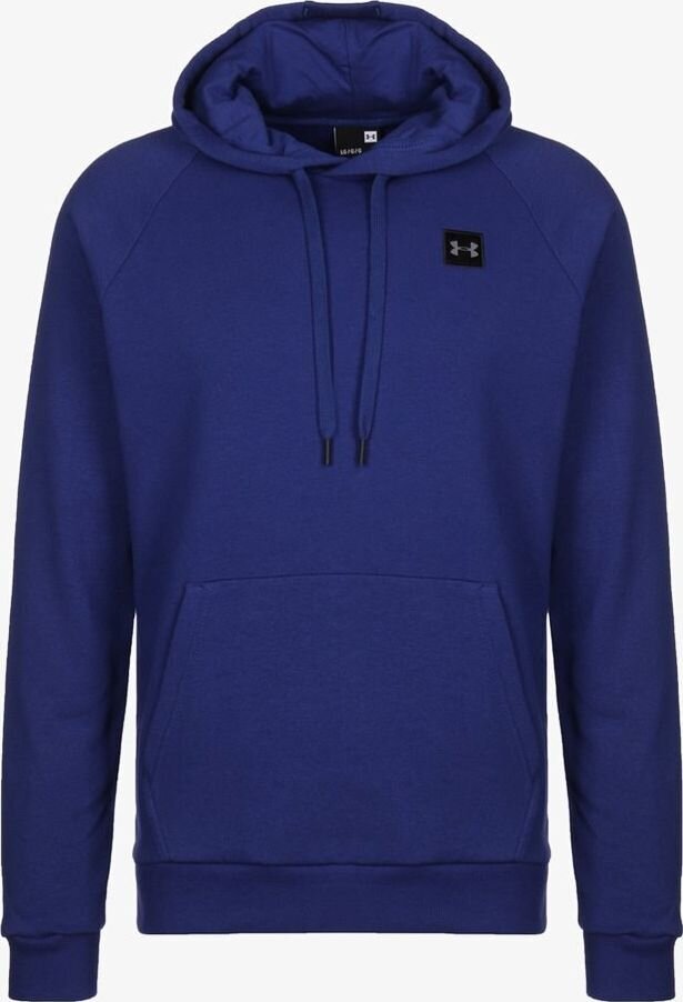 Džemperis vyrams Under Armour Rival Fleece Pos Hoody 1320736449, mėlynas kaina ir informacija | Džemperiai vyrams | pigu.lt