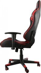 Žaidimų kėdė Omega Varr Monaco, juoda/raudona kaina ir informacija | Biuro kėdės | pigu.lt