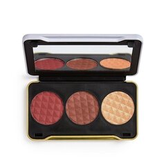 Палитра для контура лица Makeup Revolution Patricia Bright 6.6 г, Dusk Till&Dawn Face цена и информация | Бронзеры (бронзаторы), румяна | pigu.lt